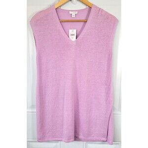 NWT J. Jill Pure Jill Linen Blend Sleeveless Top Size XS